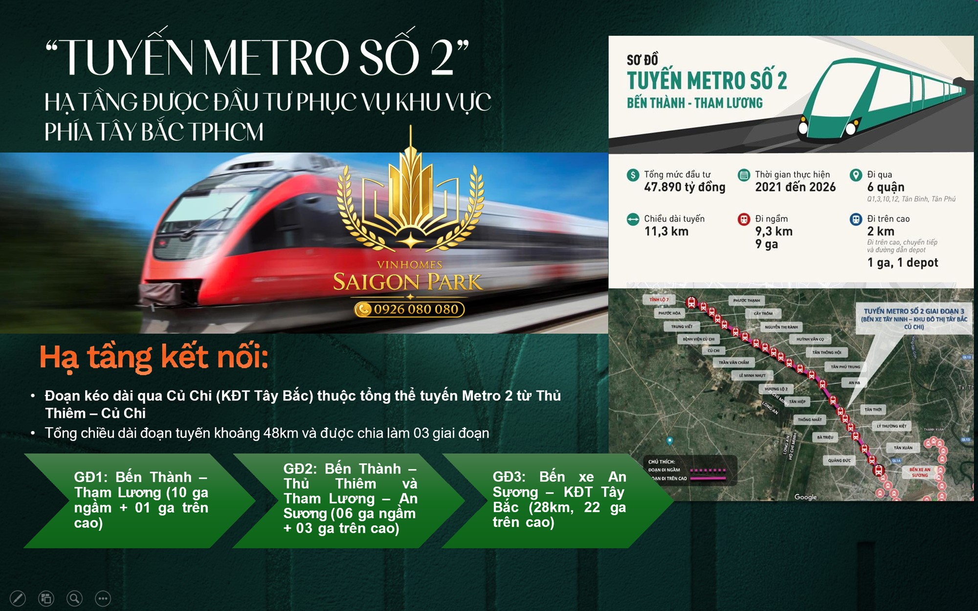 HẠ TẦNG VINHOMES SAIGON PARK HÓC MÔN