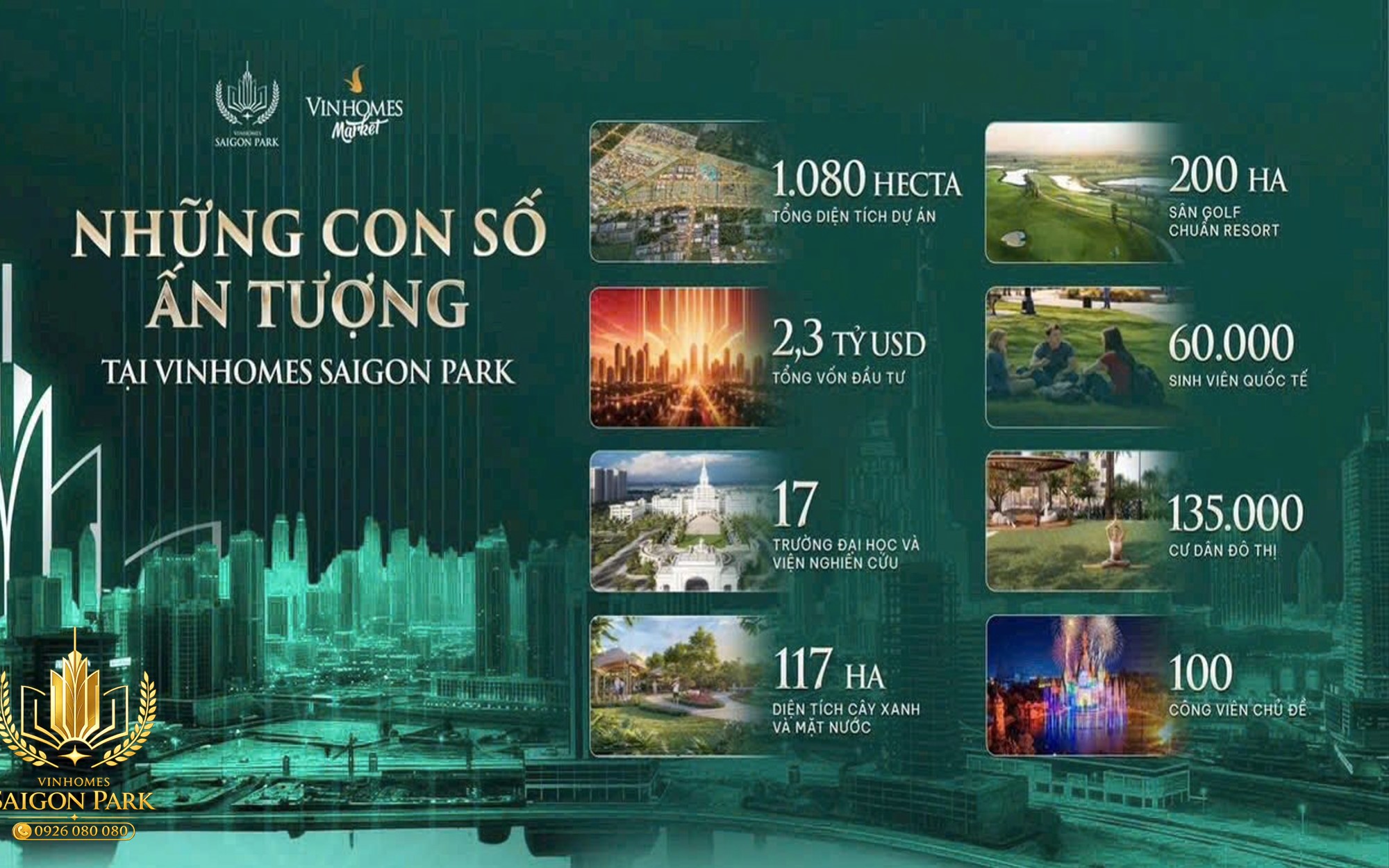 VINHOMES SAIGON PARK HÓC MÔN
