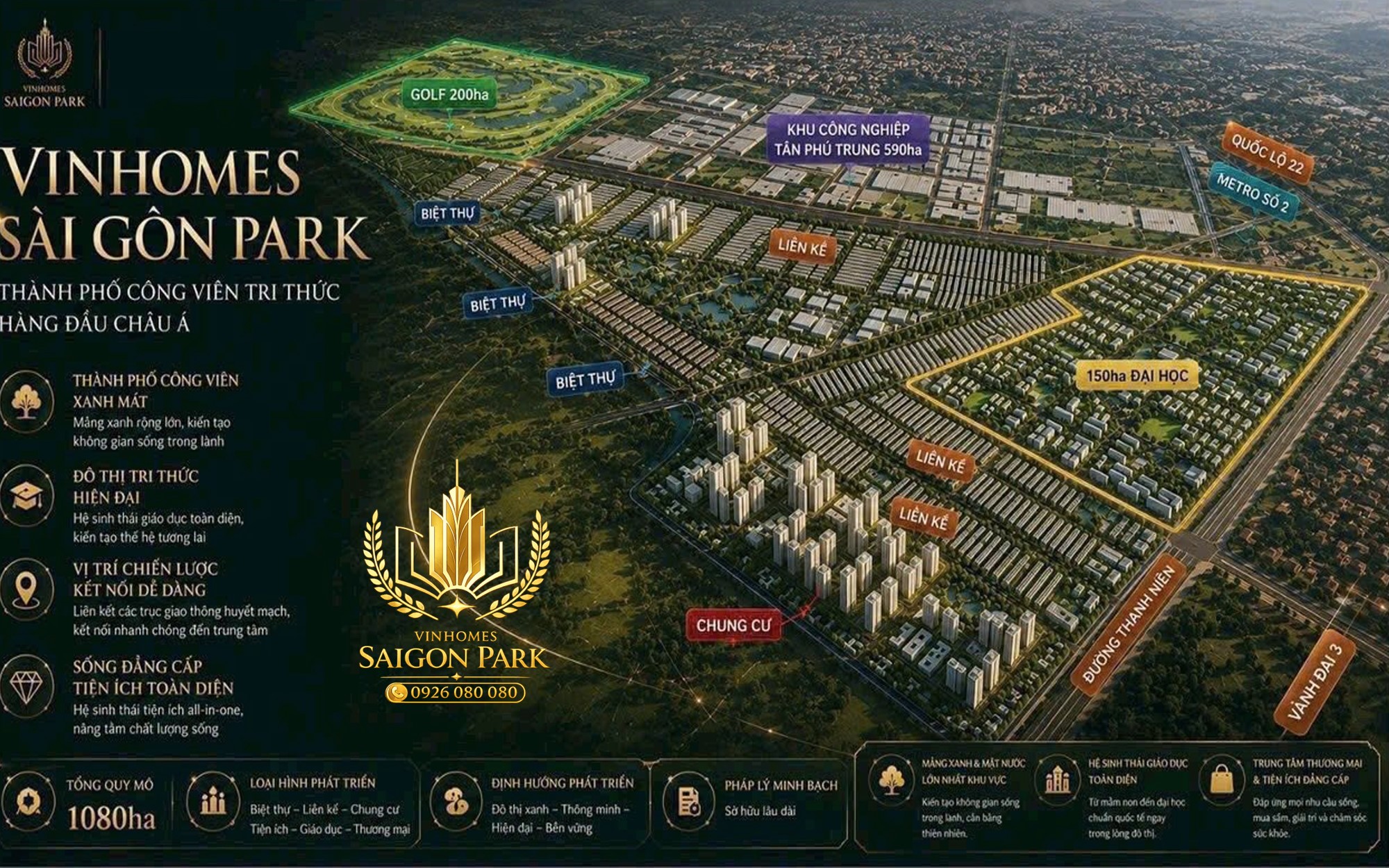 VINHOMES SAIGON PARK HÓC MÔN